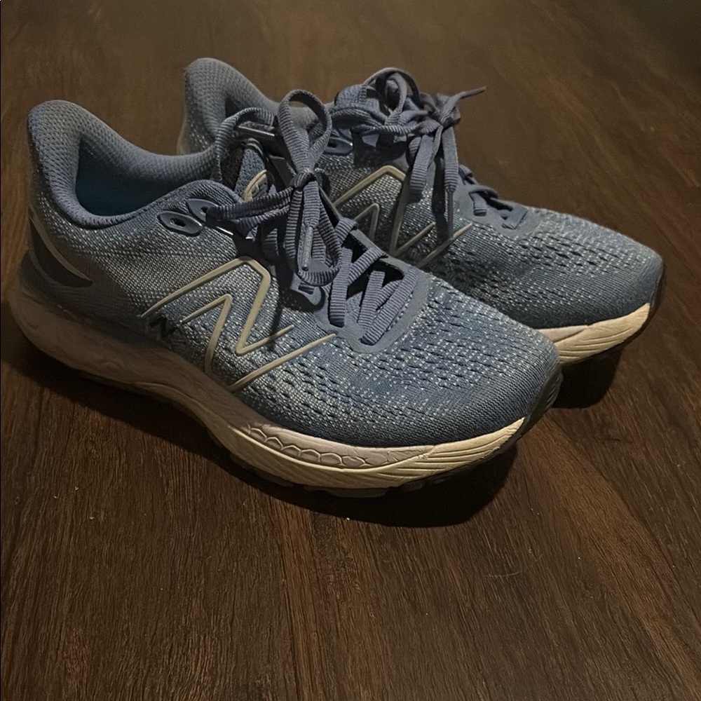 New Balance Blue Athletic Shoes Lightweight Breathable Design